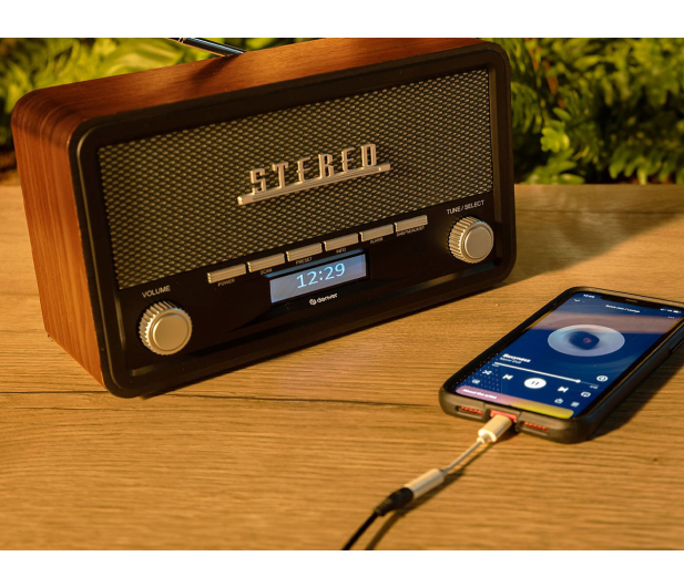 Denver Radio retro DAB+/FM Denver DAB-18 dark wood - 1535076 - zdjęcie 7